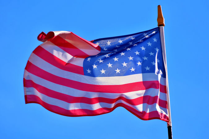 American flag Ramos